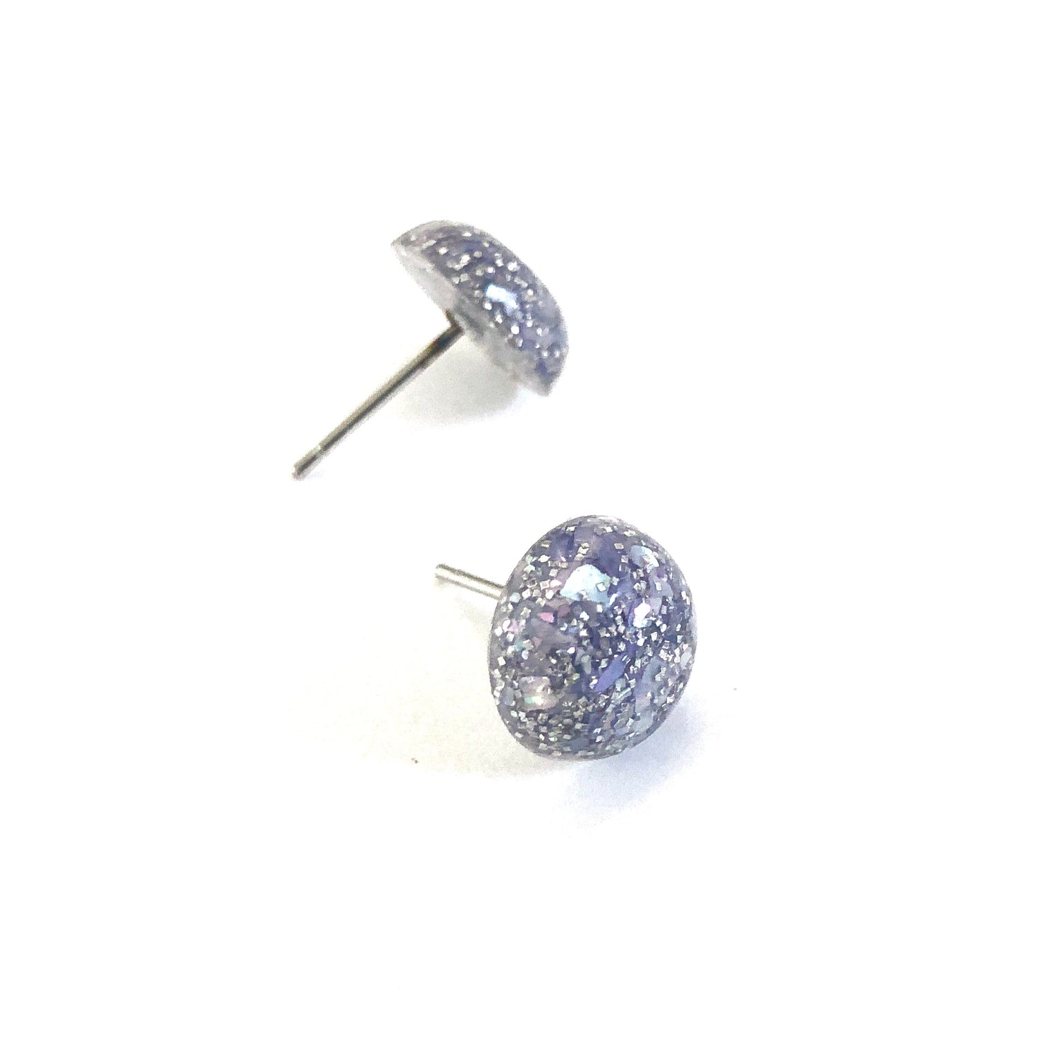 glitter small earrings
