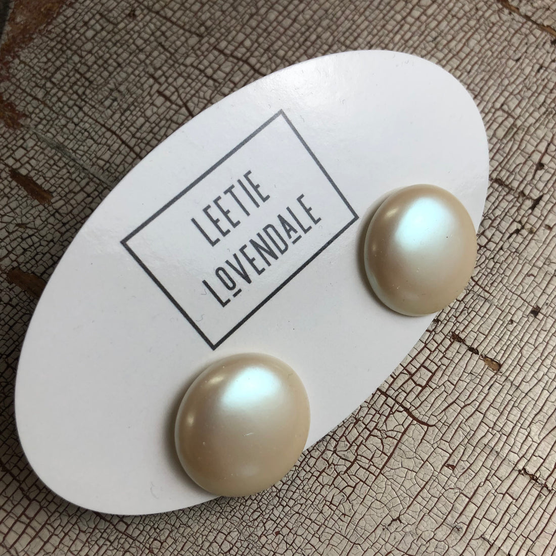 big pearl studs