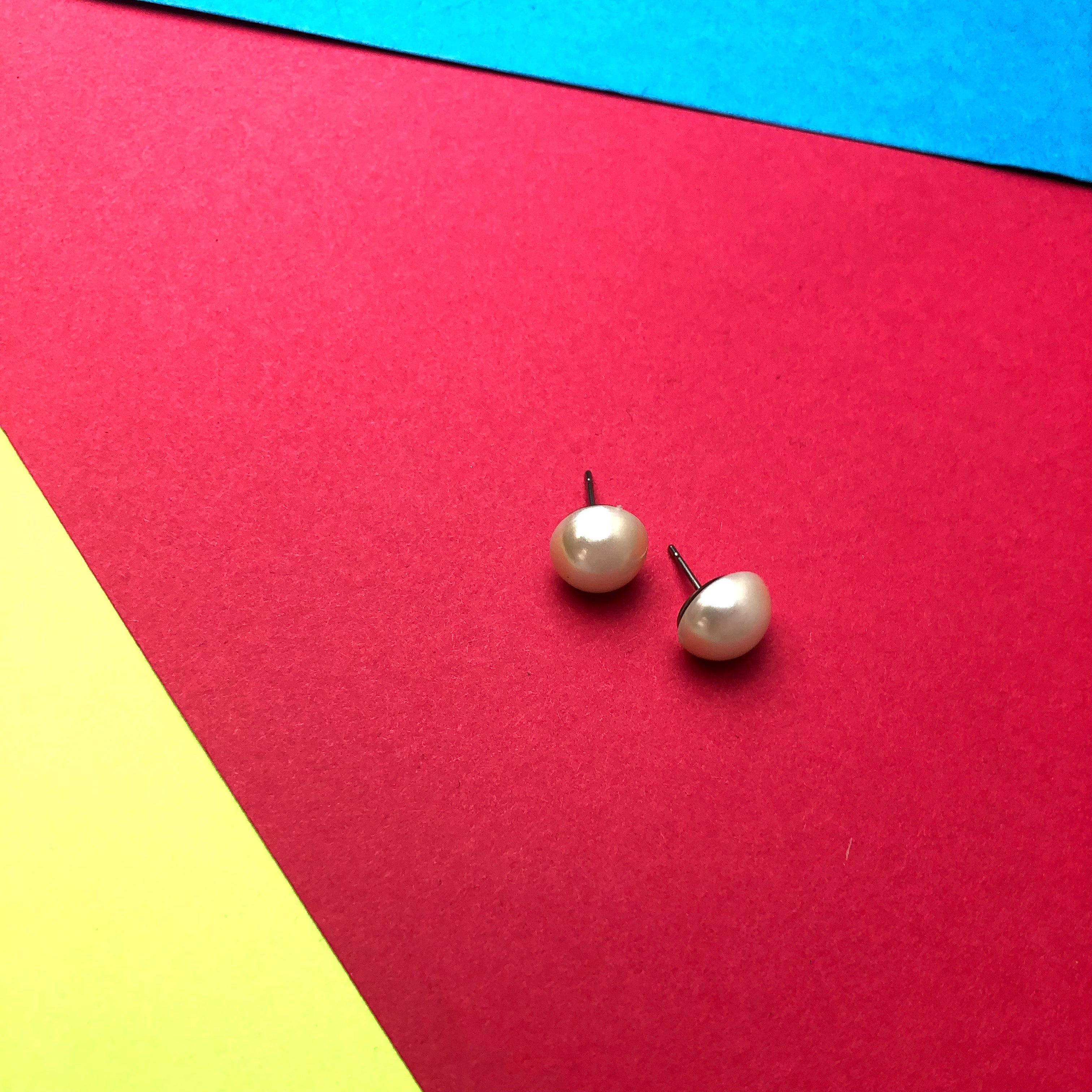 anitque pearl earrings