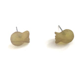 olive lucite earrings