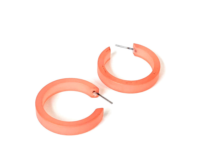 small hoops coral