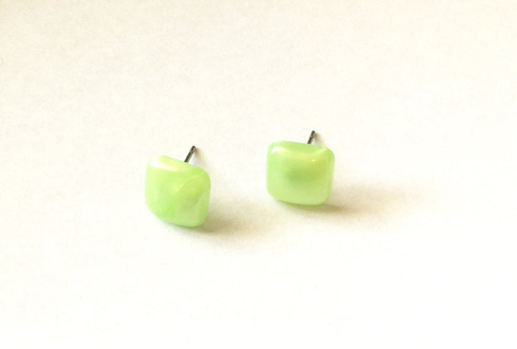 lime square studs