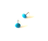 turquoise tiny earrings