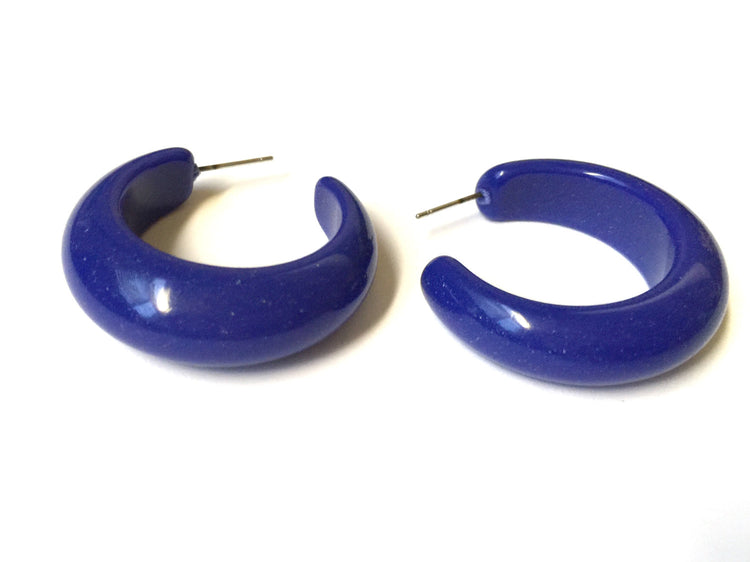 large blue hoops