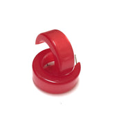 bright red mod hoops