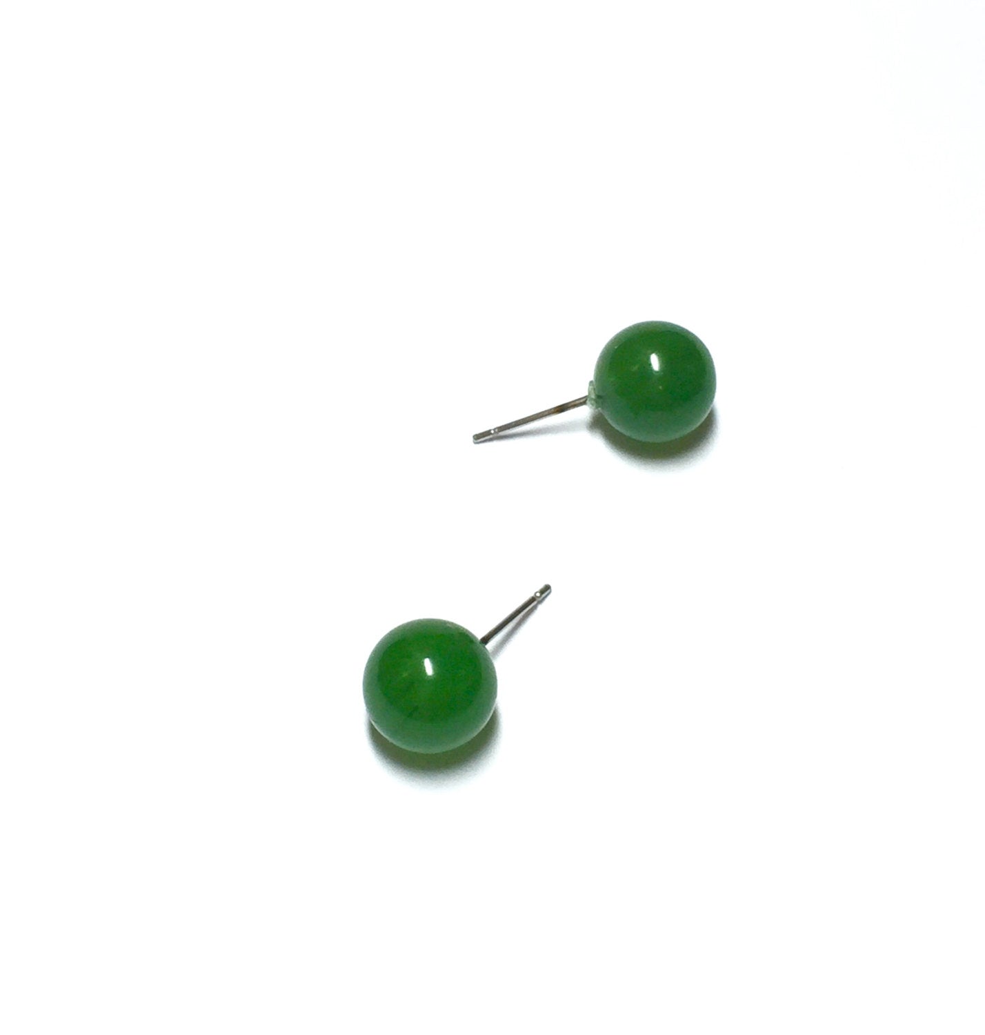 green marbled studs