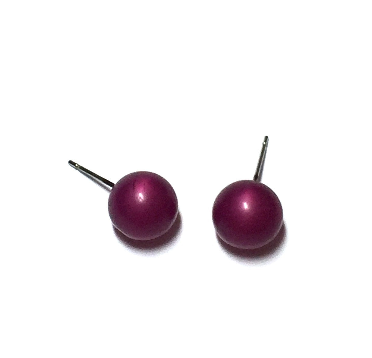 small violet studs
