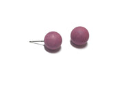 retro violet earrings