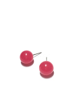 hot pink earrings studs