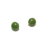 leetie lucite earrings green