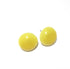 yellow button studs