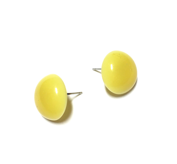 yellow pastel earrings