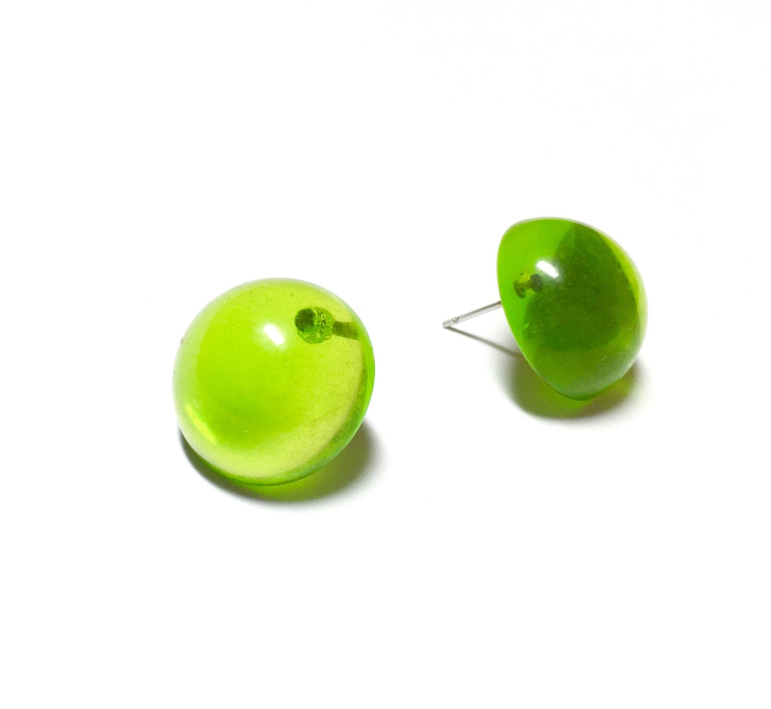 apple juice earrings