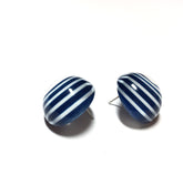 navy blue earrings