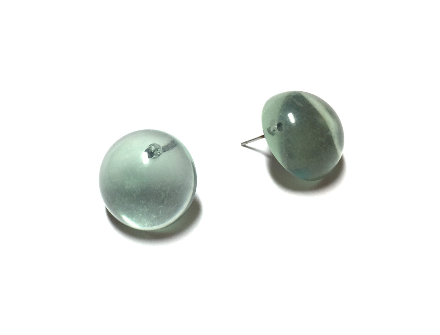 seafoam earrings
