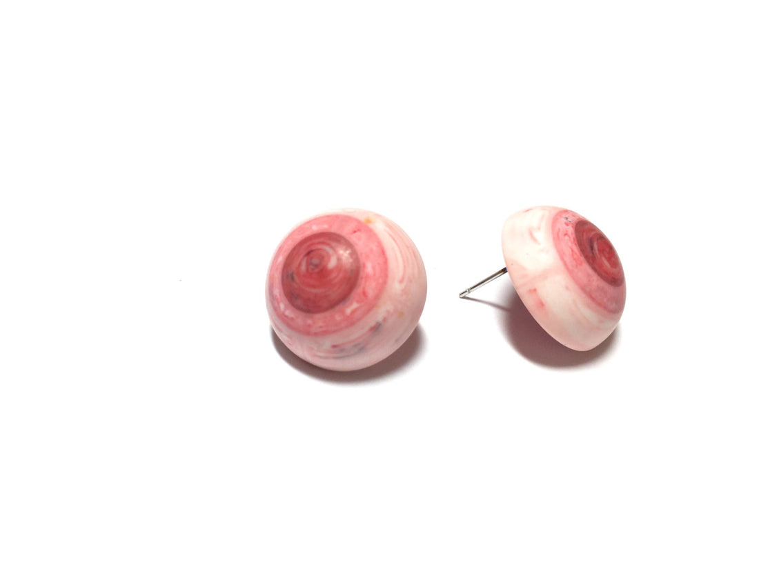 pink target earrings