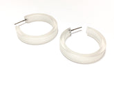 clear classic hoops