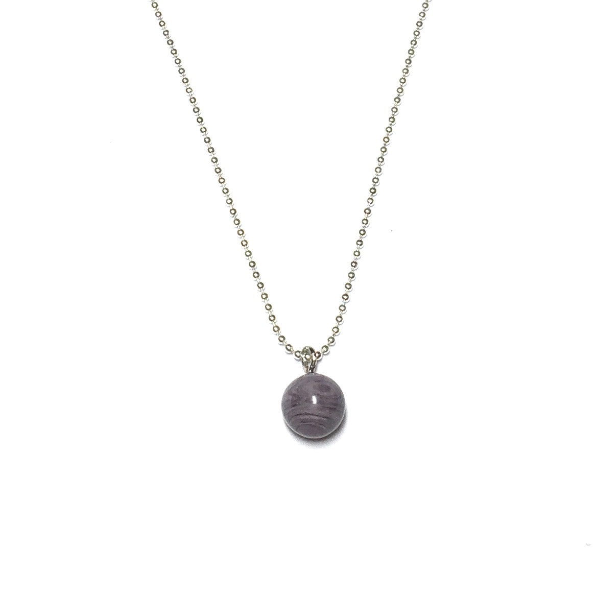 grey necklace chain