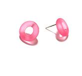 pink earring