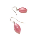 light pink drop earrings