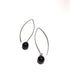 black big earrings