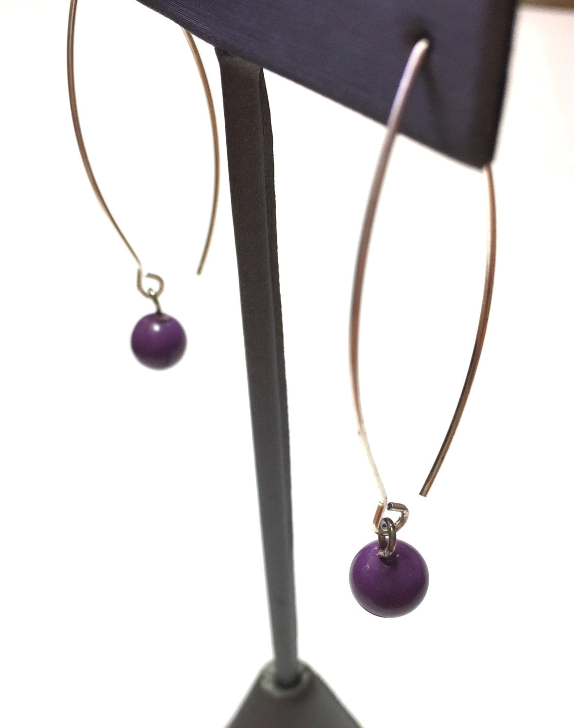 long purple jewelry