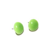 lime moonglow studs