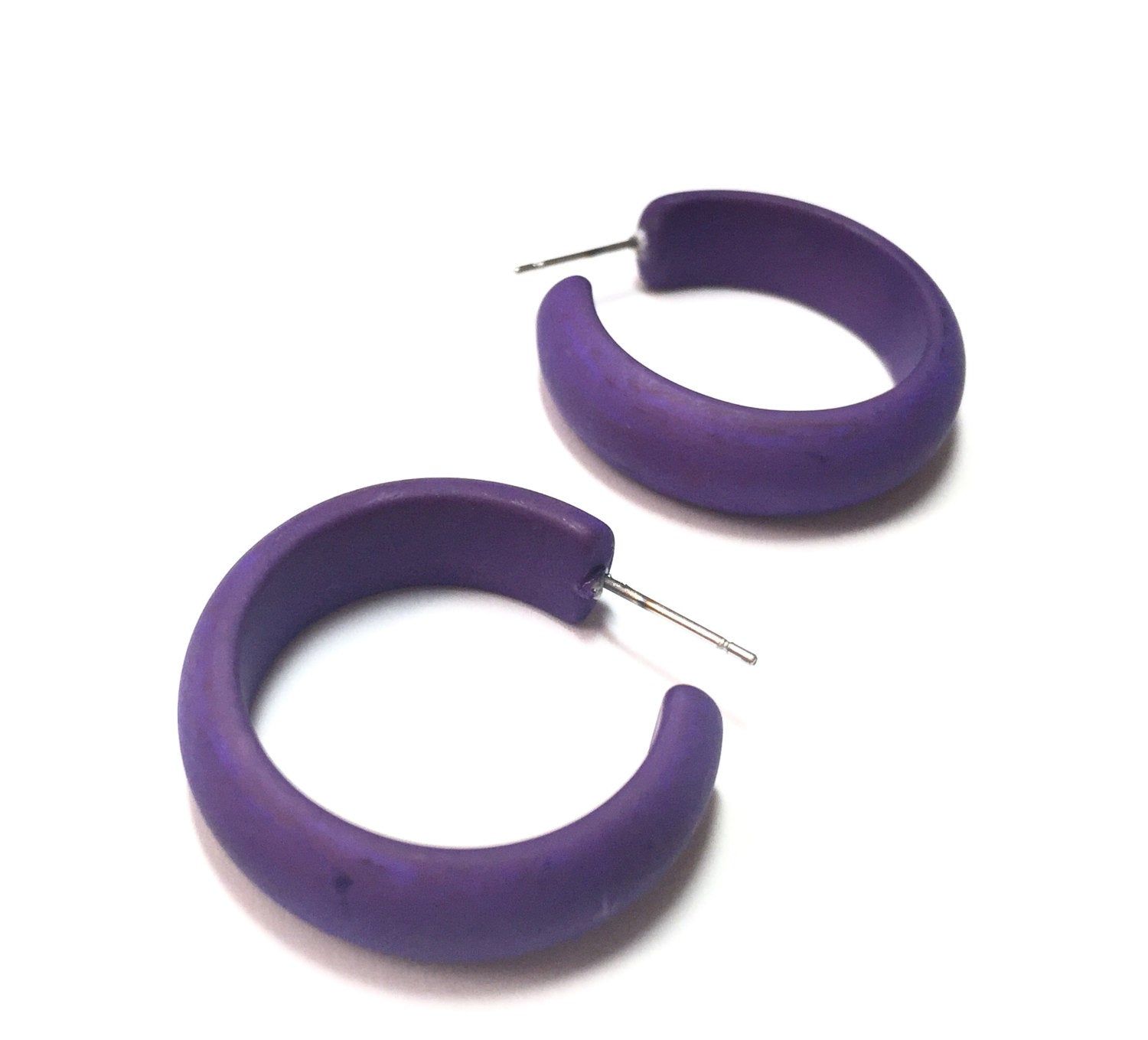 dark purple hoops