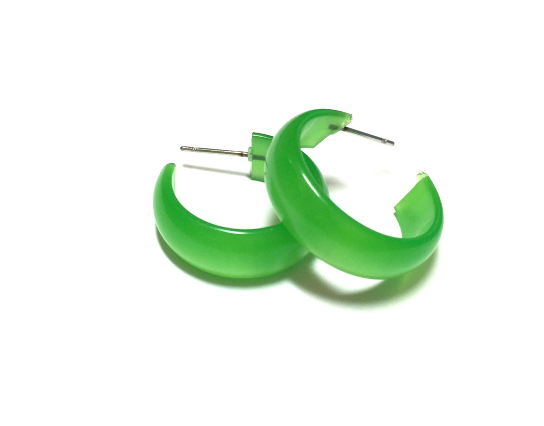 emerald green hoops