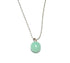 mint green necklace