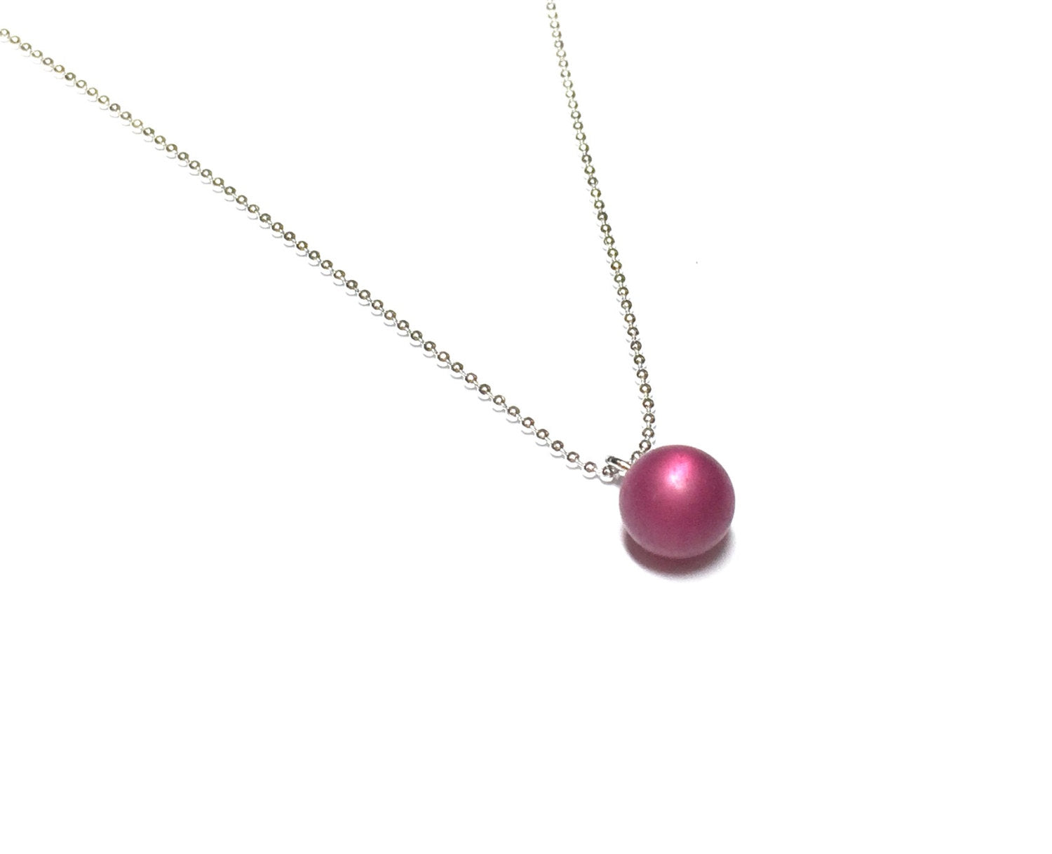 plum necklace