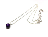 deep purple necklace