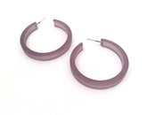 grey frosted hoops