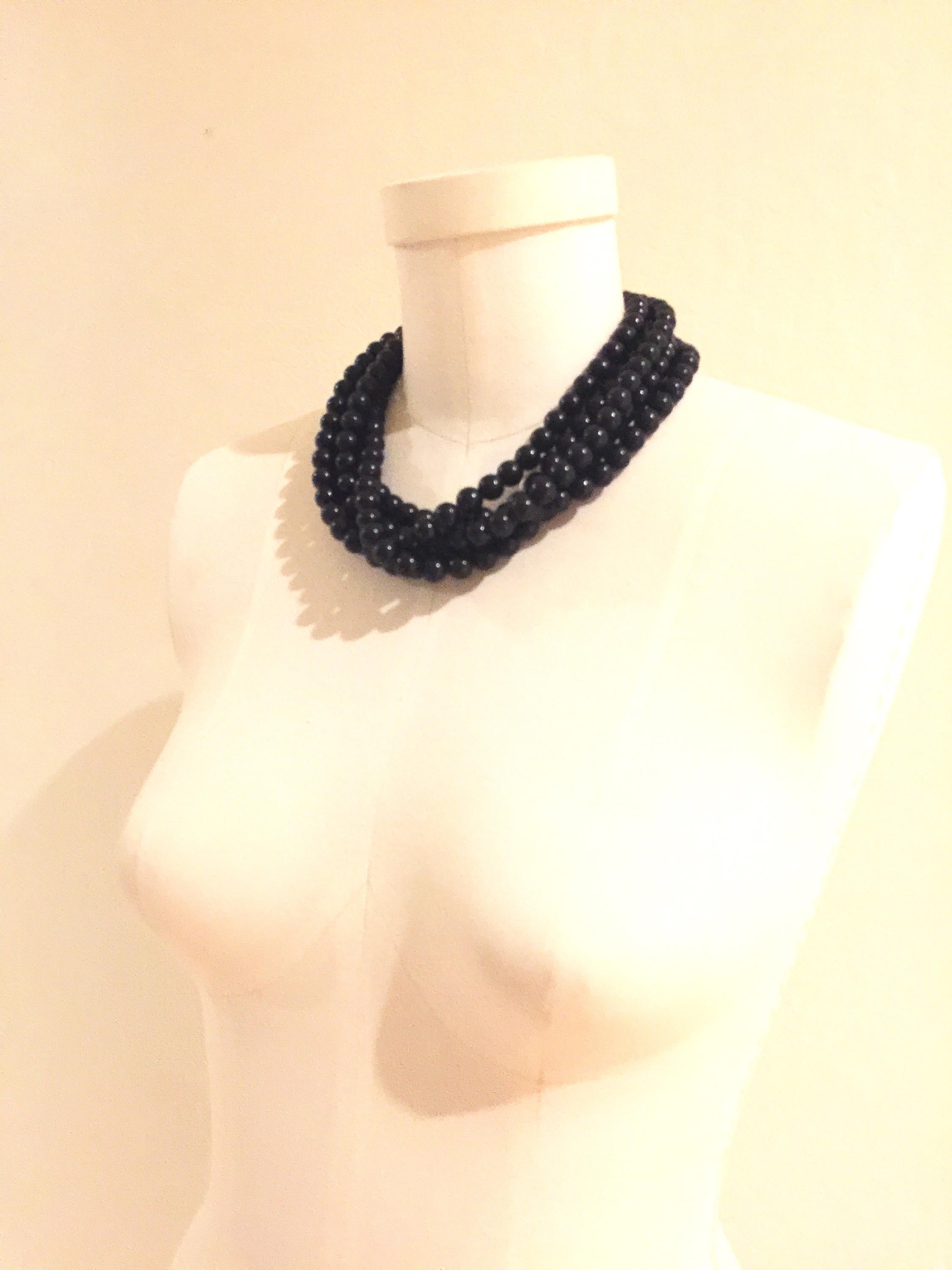 leetie lovendale black necklace