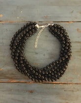 black sylvie necklace