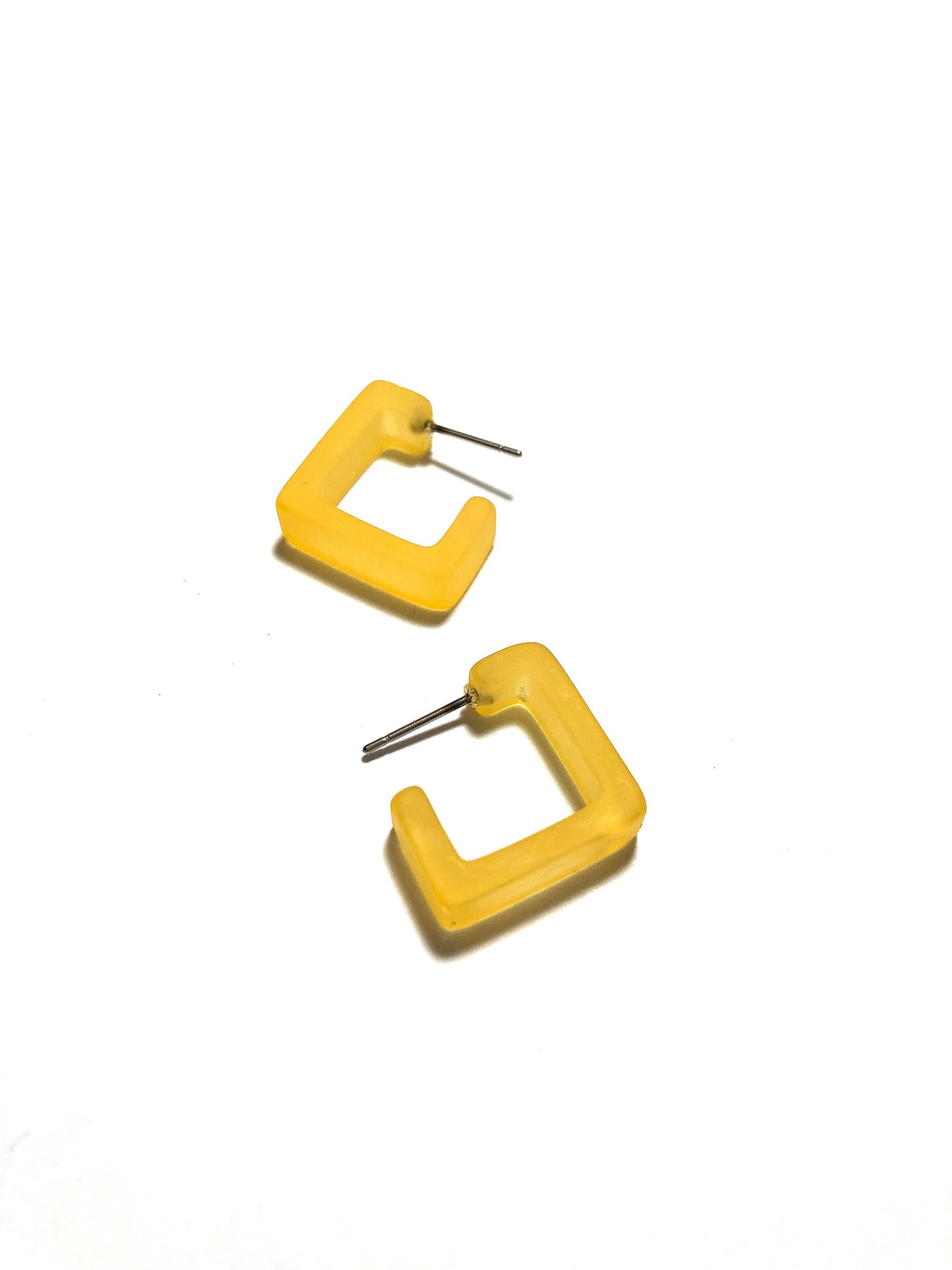 square hoops yellow