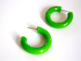 emerald green tube hoops