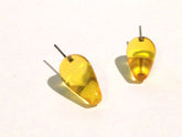 yellow bright earrings