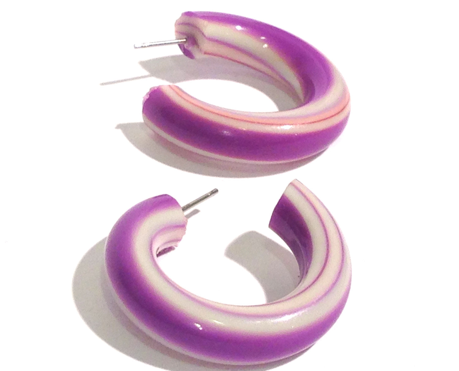 purple tube hoops