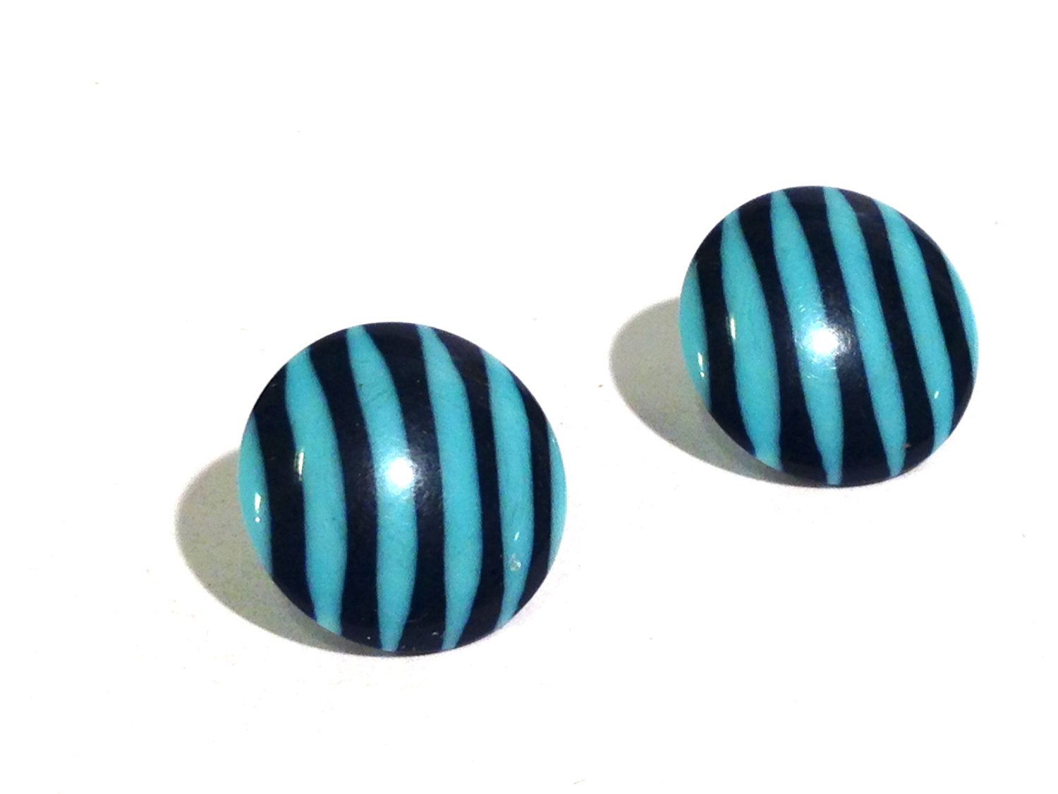 turquoise blue studs