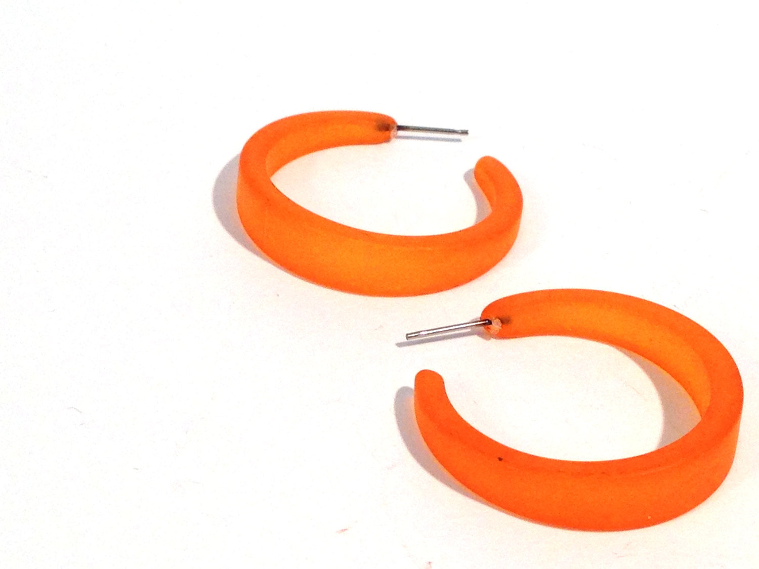 orange lola earrings