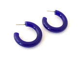 cobalt blue tube hoops