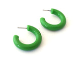 bright green tube hoops