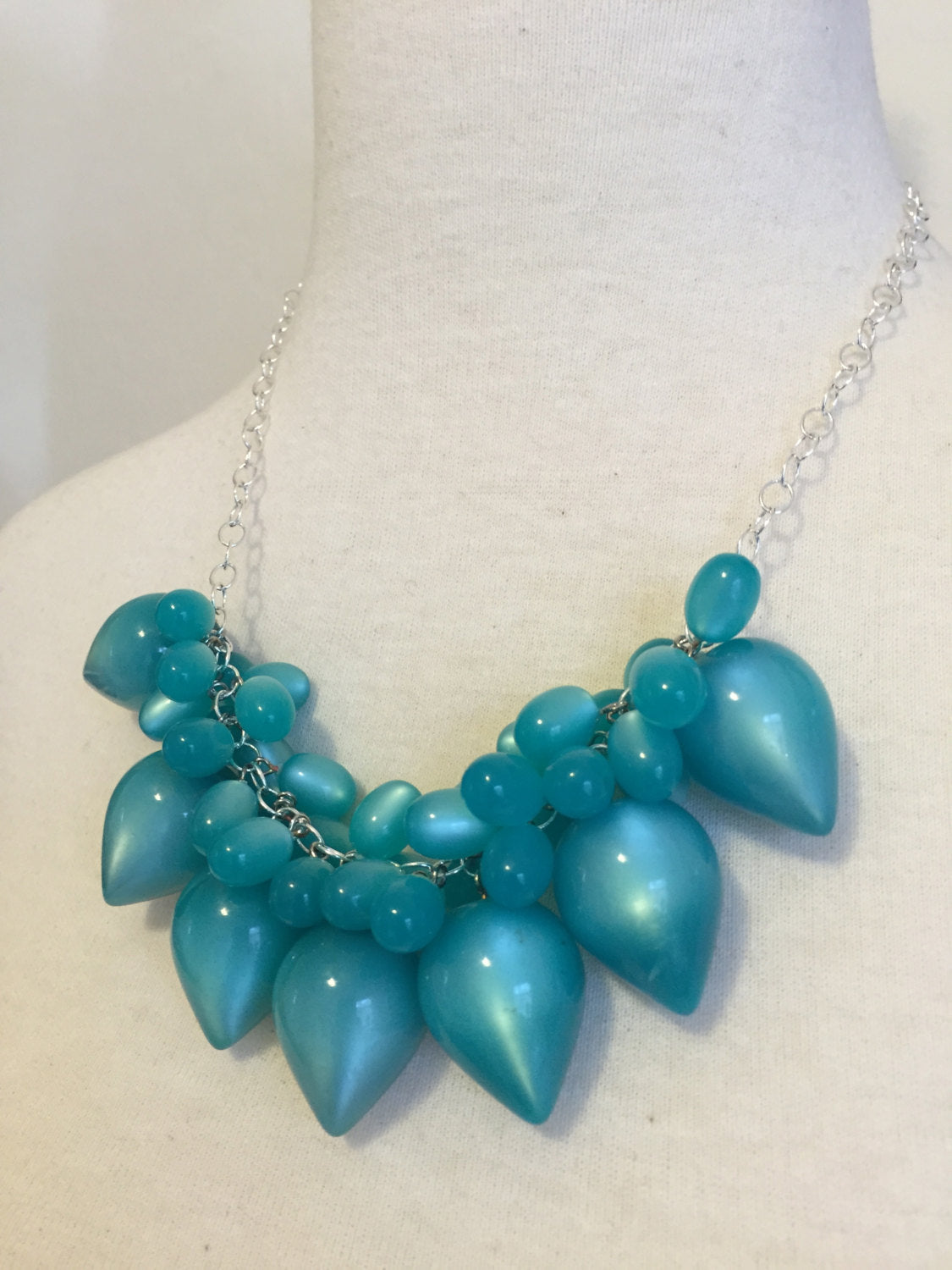moonglow statement necklace