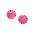 pink firework earrings
