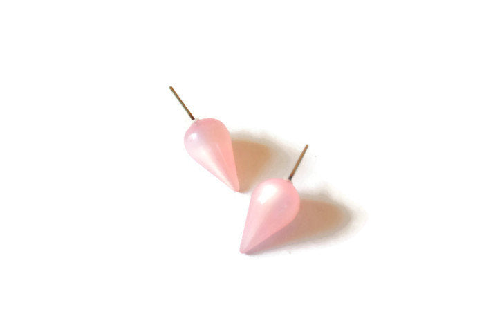 pink plastic studs