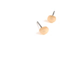 champagne moonglow studs