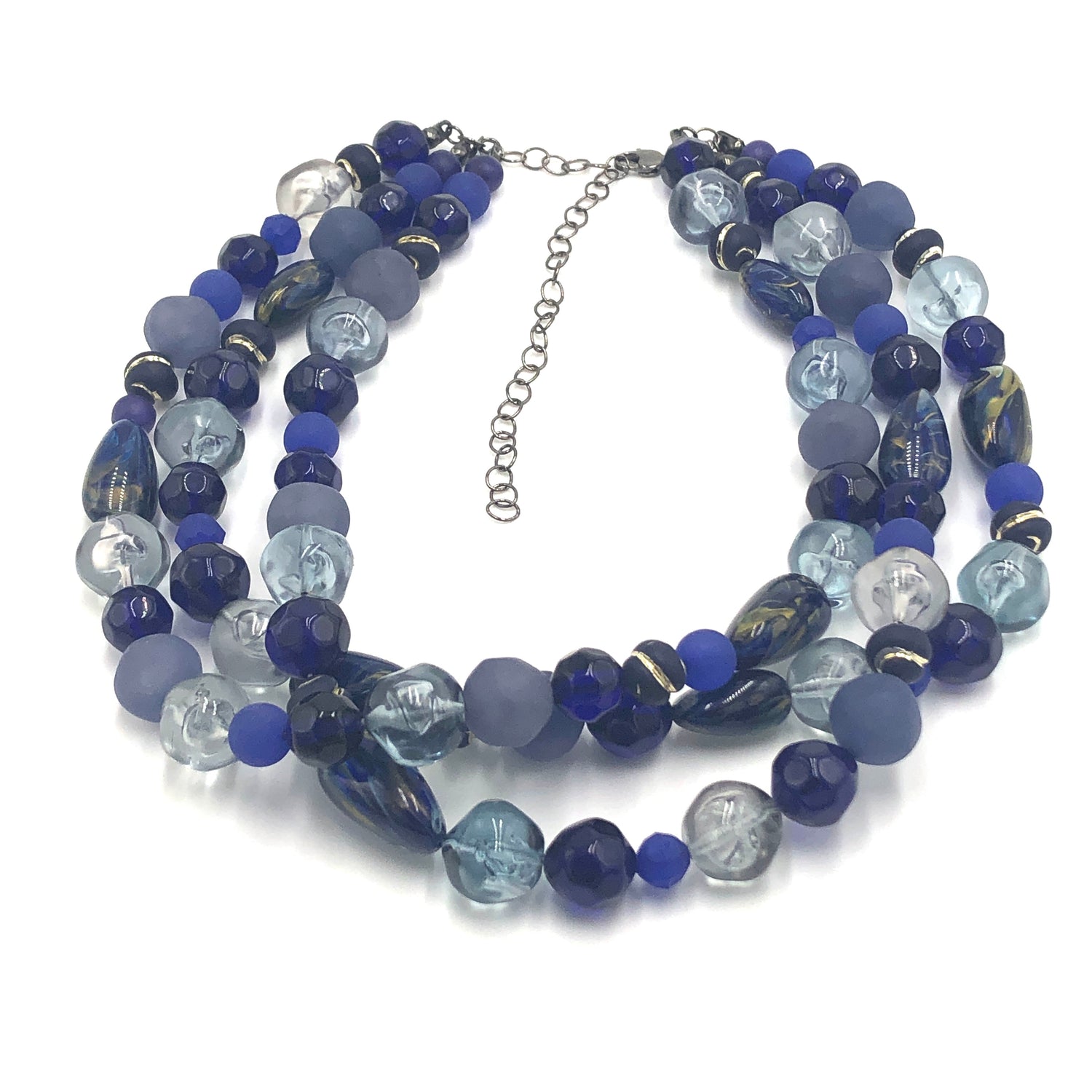 Cobalt Starry Night Morgan Necklace