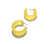 golden yellow earrings