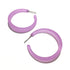 lilac purple hoops